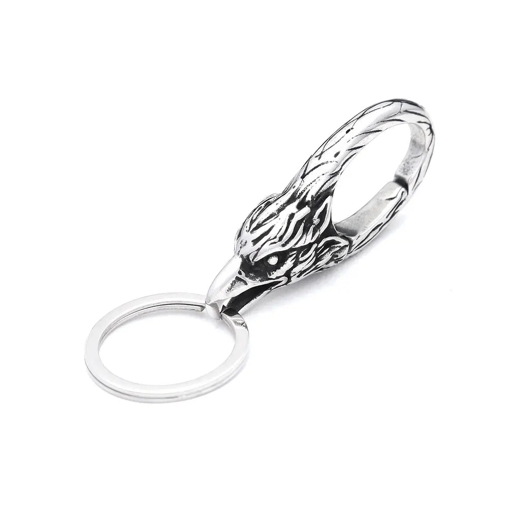 PENDRA Lionkey Stainless Steel Lion Head Keychain
