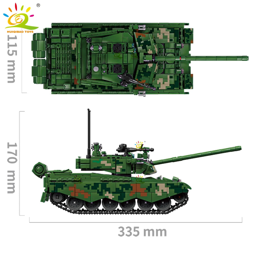PENDRA Military Tank Army Building Set