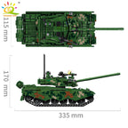 PENDRA Military Tank Army Building Set