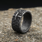 PENDRA Crosssteel 316L Stainless Steel Cross Ring