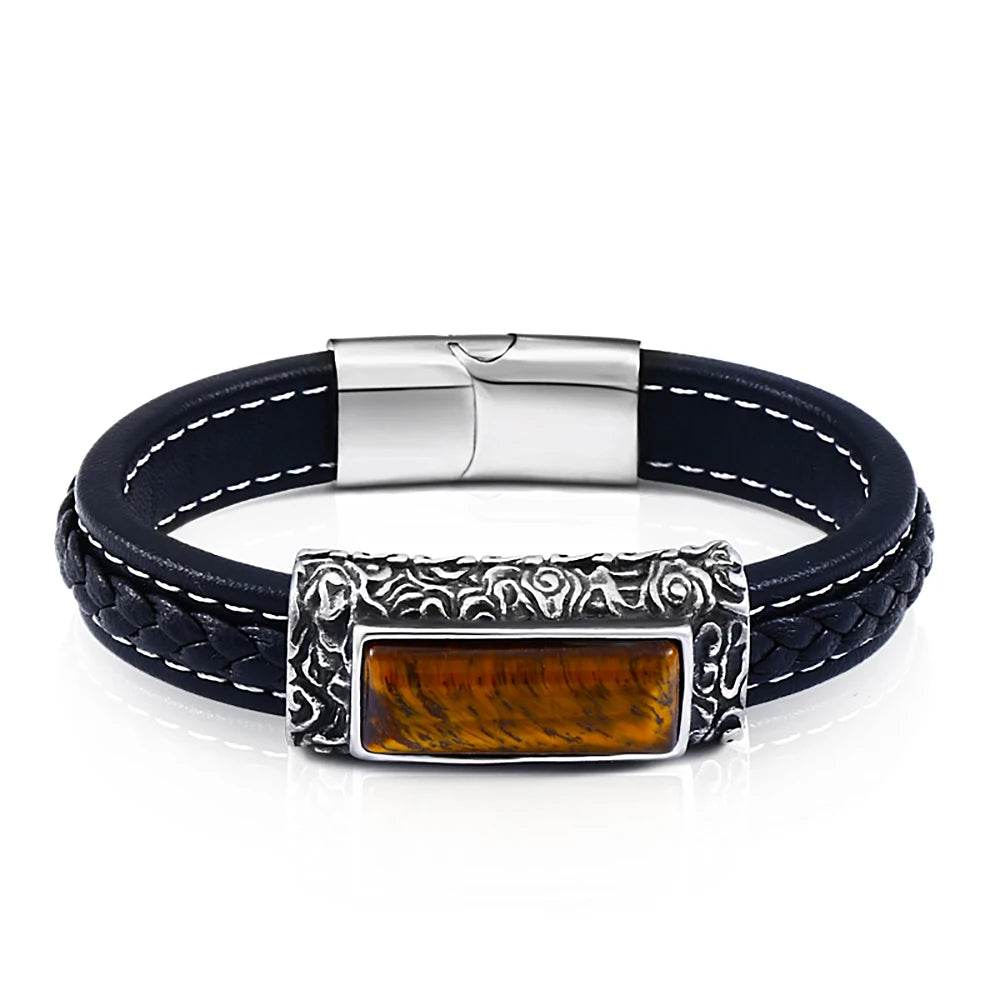 PENDRA Wheatline Stainless Steel Cuff Bracelet
