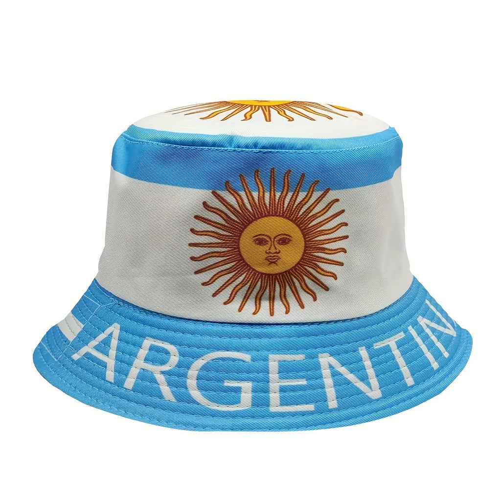 PENDRA Argentina Flag Element Bucket Hat