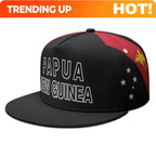 Papua New Guinea  Free Custom Made Name Logo Flat Brimmed Cap Nation Flag Pg Guinean Country College Print Photo Hip-hop Hat