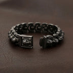 PENDRA Skullforge 316L Stainless Steel Skull Bracelet