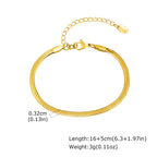 PENDRA Snake Flat Bracelet