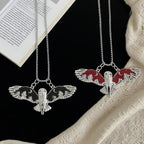 PENDRA Owlmoon Halloween Owl Pendant Necklace