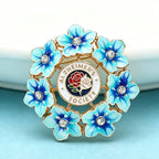 PENDRA Forgetmenot Alzheimer's Society Brooch