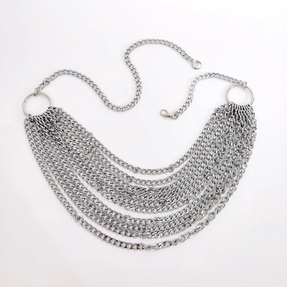 Hip-hop Punk Gold Chain Belt Female Waist Dress Silver Metal Pants Waistband Jeans Designer Belts for Women High Quality Y2k