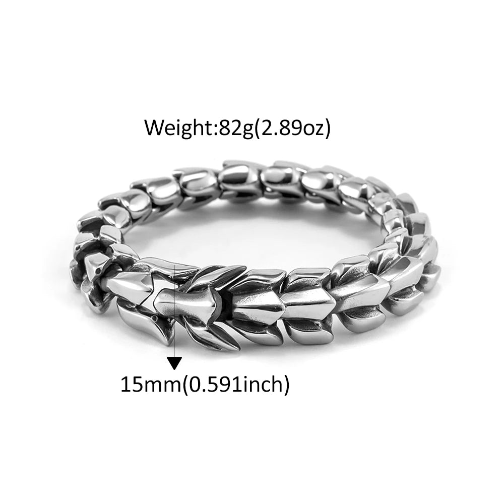 PENDRA Dragonlord Viking Dragon Bracelet