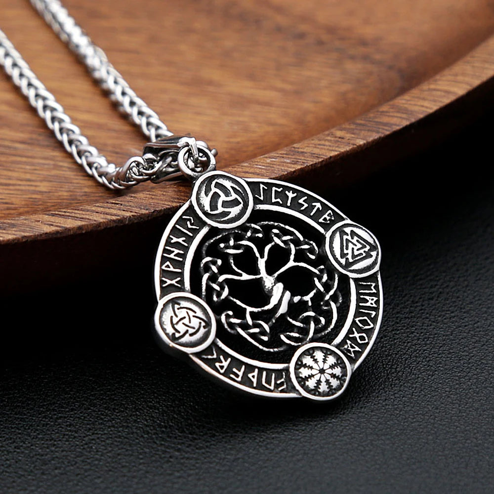 PENDRA Arboris Vintage Viking Tree of Life Necklace