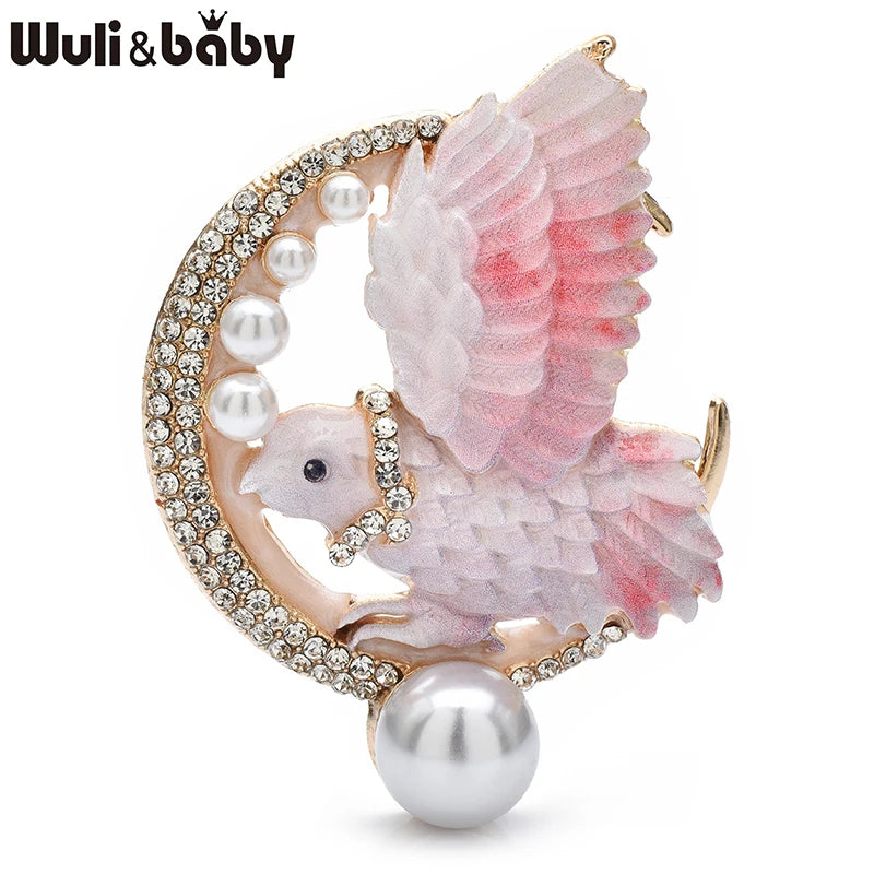 PENDRA Aveline4 Bird Brooch