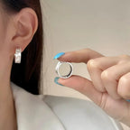 PENDRA Geometry Sterling Silver 7 Earrings