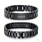 PENDRA Engraved Touching Bracelet