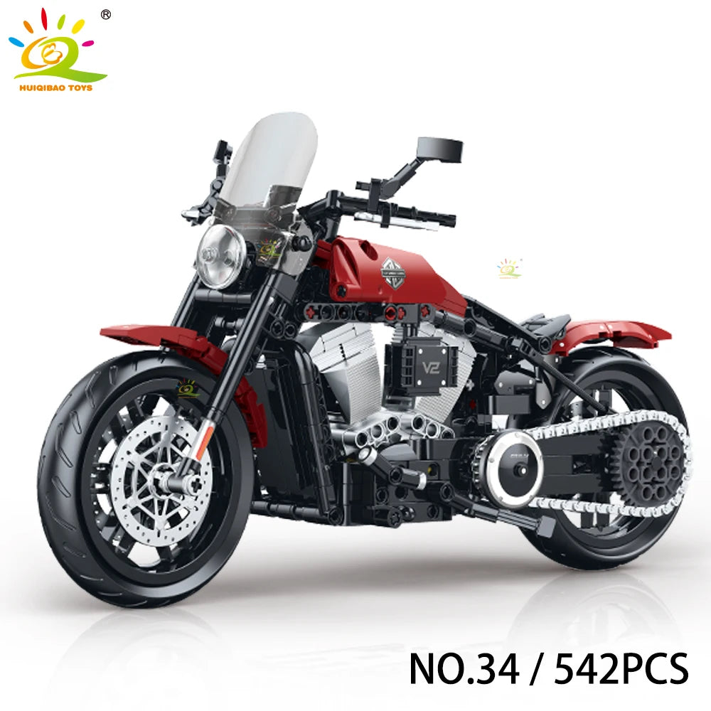PENDRA Motorbike High Tech Building Set