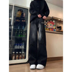 PENDRA Street Black Tooling Jeans