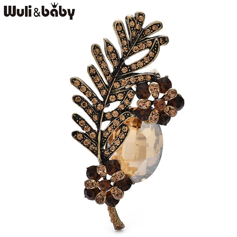 PENDRA Florielle20 Crystal Brooch