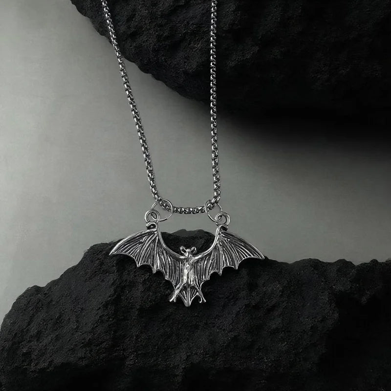 PENDRA Batspread Halloween Spread-Wing Bat Pendant