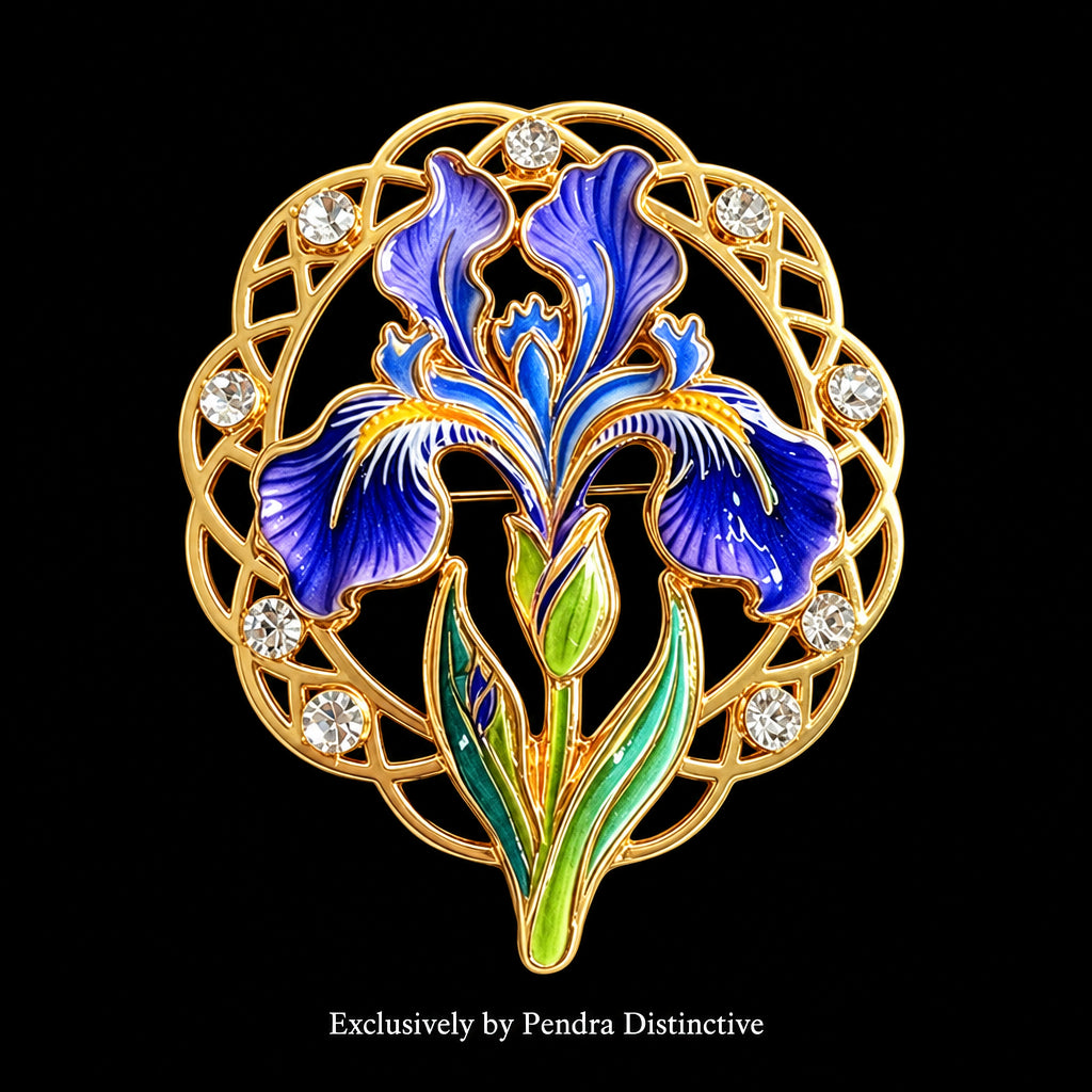 PENDRA Gallery 9-Design Famous Painting Brooch