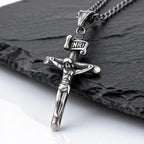 PENDRA Cross Cuban Crucifix Pendant Necklace