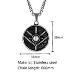 PENDRA Rune Compass Pendant Necklace