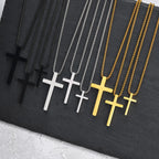 PENDRA Cross Gold Silver Pendant Necklace