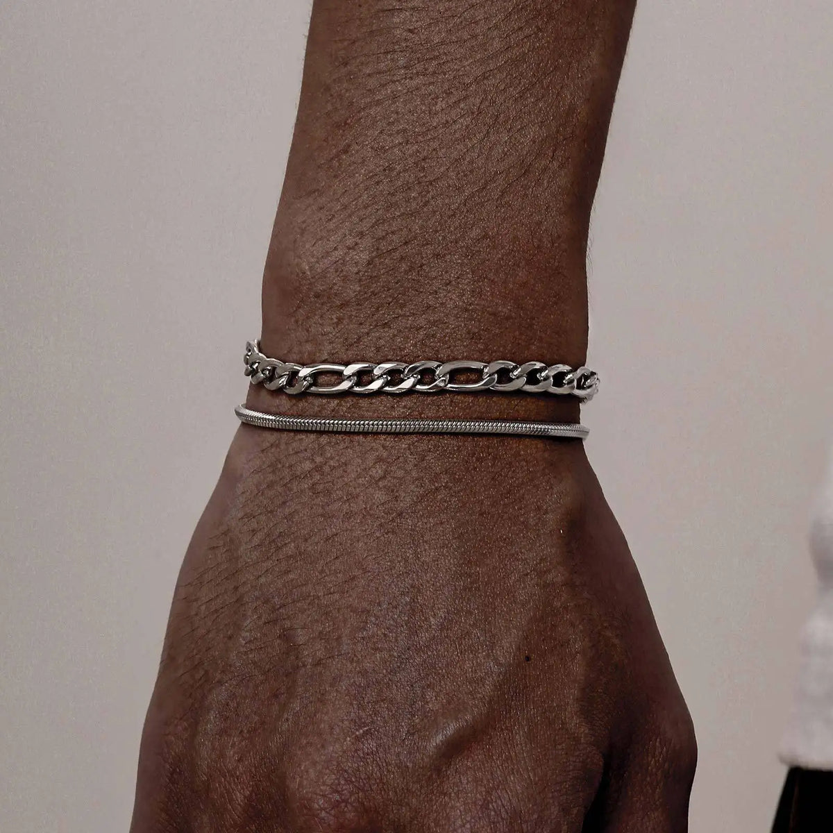 PENDRA Figaro Silver Bracelet
