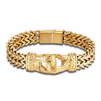 PENDRA Chain Magnetic Gold Bracelet