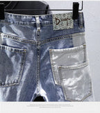 PENDRA Washed Distressed Fit Pants