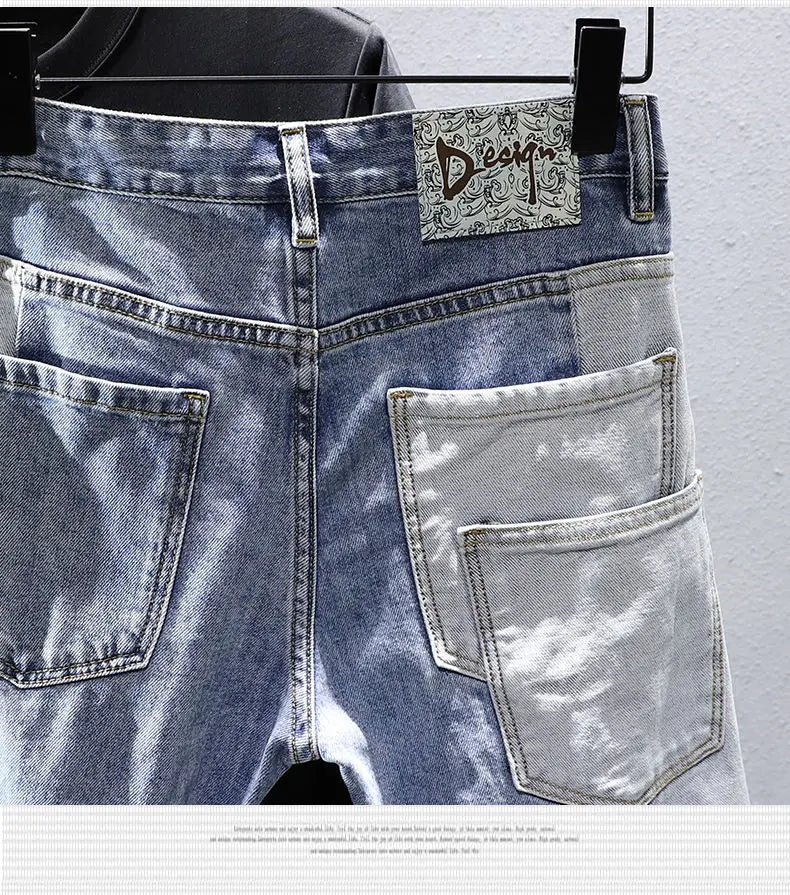PENDRA Washed Distressed Fit Pants
