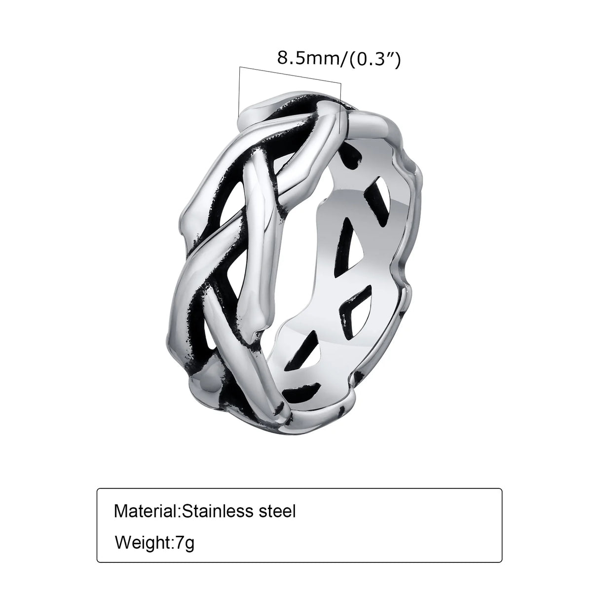 PENDRA Kaenora Twisted Cuff Ring