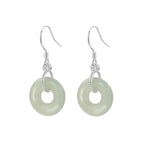PENDRA Jade Hetian Ear Earrings