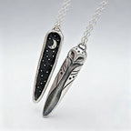 PENDRA Star Silver Necklace