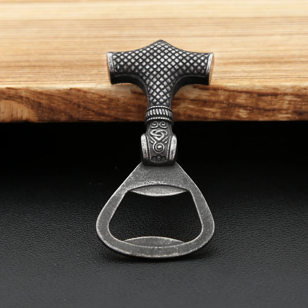 PENDRA Mjolnir Viking Thor Hammer Bottle Opener Pendant
