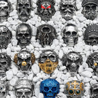 PENDRA Punk Gothic Skull Ring