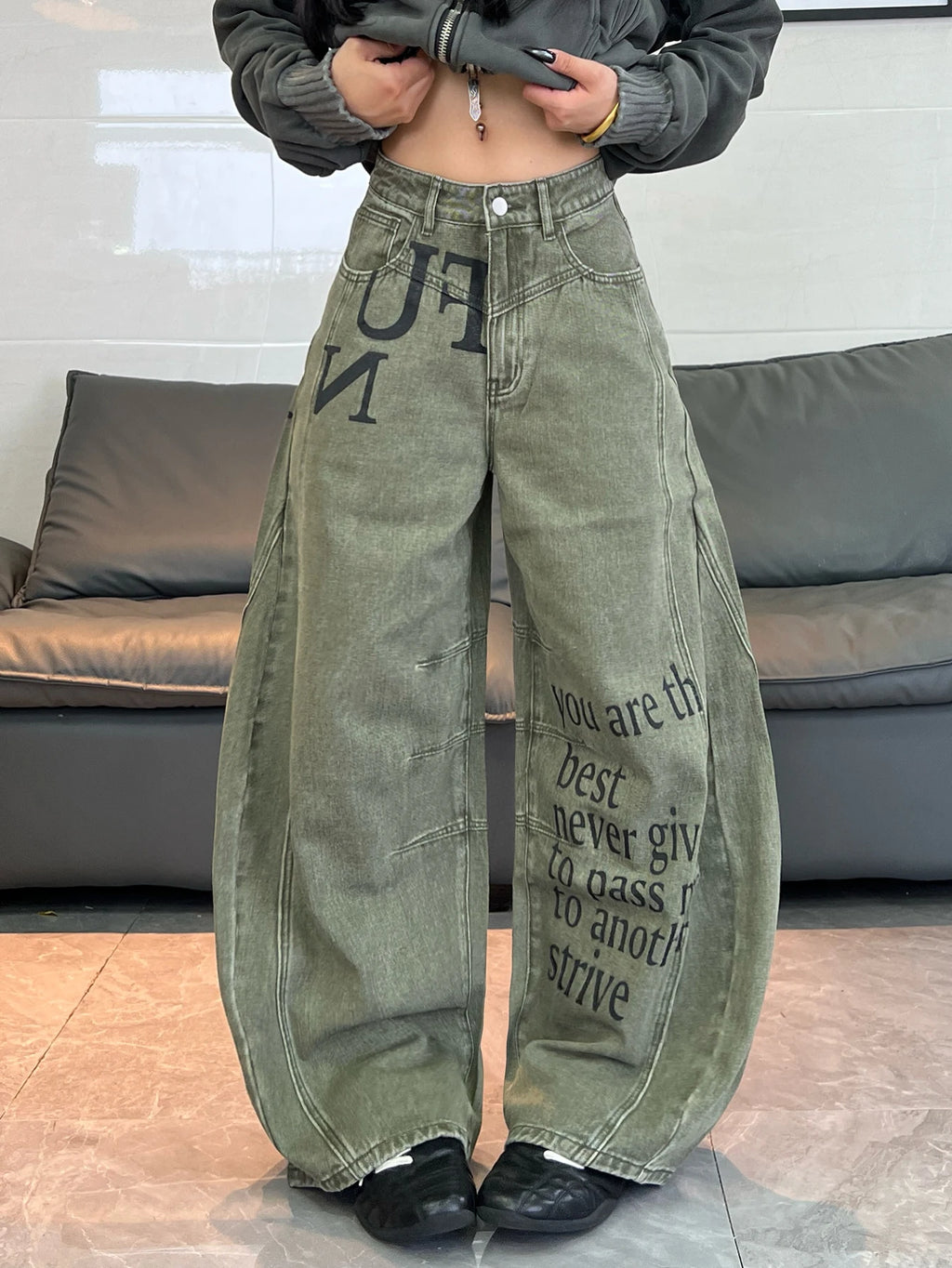 PENDRA American Street Letter Jeans