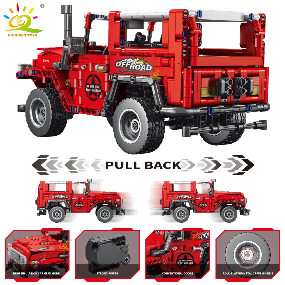 PENDRA Off Road Vehicle Building Set