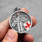 PENDRA Crusade Paladin Steel Necklace