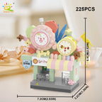 PENDRA Cute Shop Micro Building Set