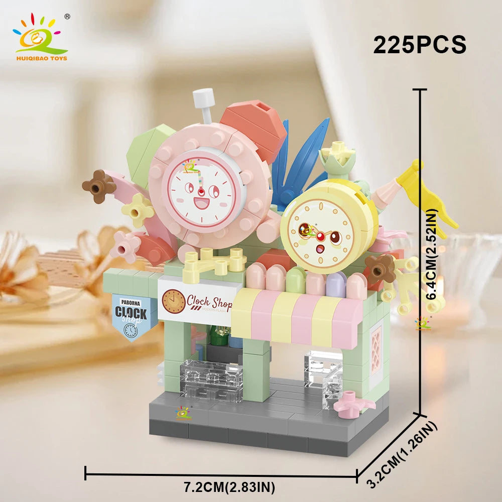 PENDRA Cute Shop Micro Building Set