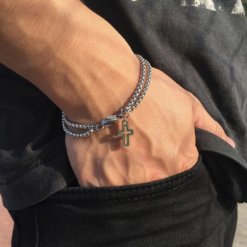 PENDRA Cross Link Bracelet