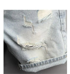 PENDRA Light Blue Korean Shorts