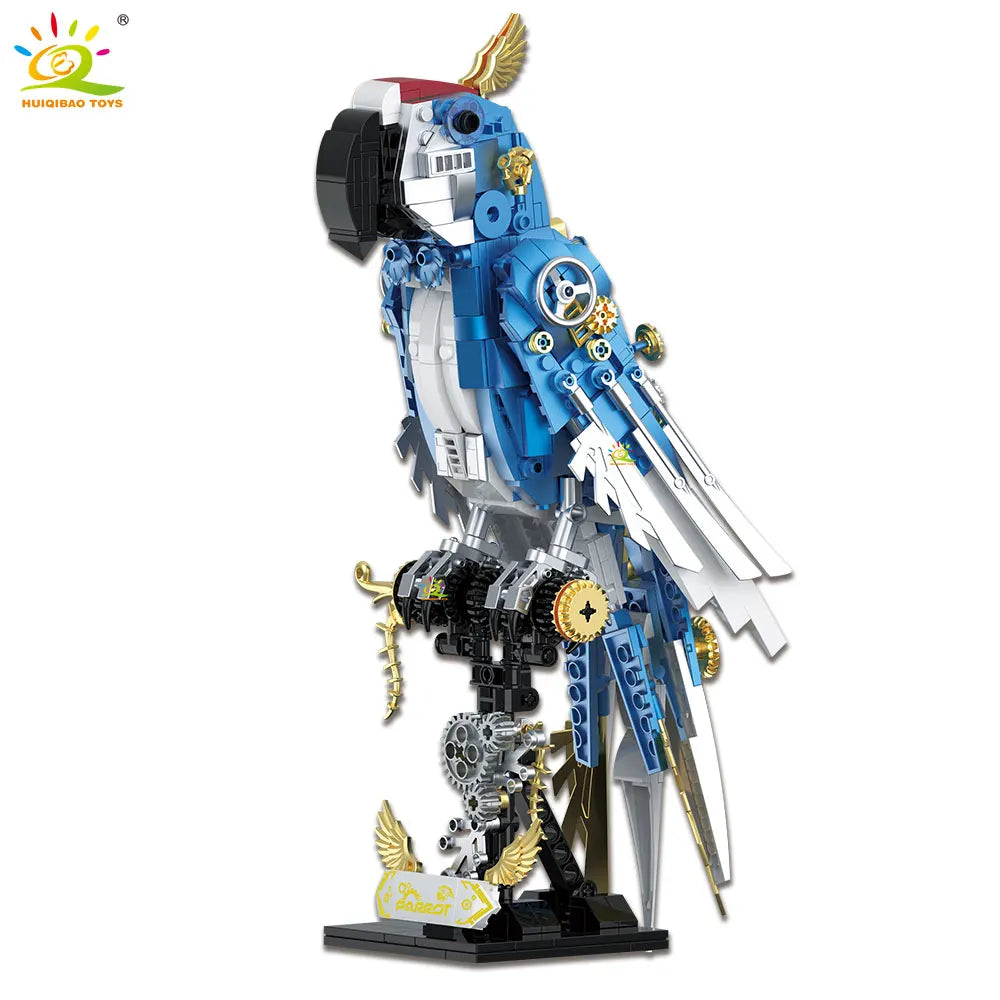 PENDRA Parrot Animal Mechanical Building Set