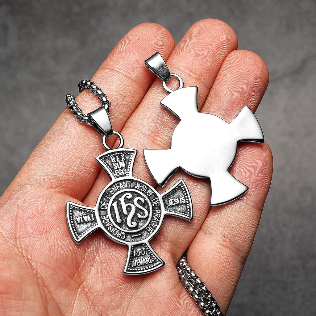 Jesus Character Men Necklaces Stainless Steel Pendant Chain Women Fashion Unique Jewelry Punk New In Accessories Gifts Wholesale
