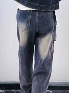 PENDRA Willow Rivet Diamond Pocket Jeans