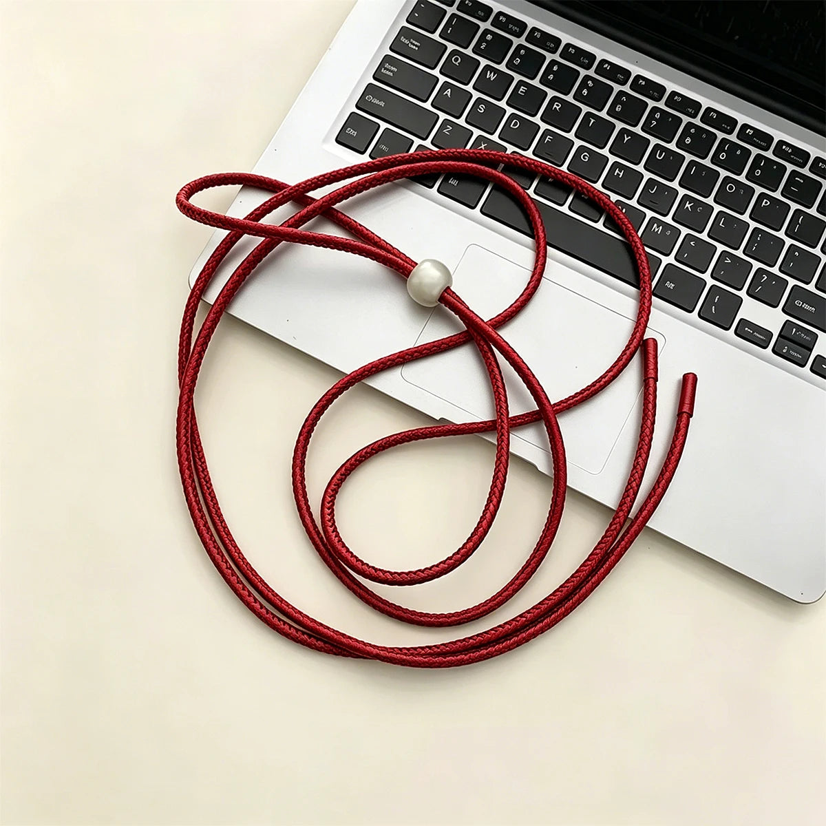 High-End Feeling Thin Waist Rope For Women Summer Waist-Cinching With Skirts Slimming And Versatile Belt With Personality