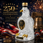 250th Independence Day Eagle Shape Glass Decanter Patriotic Whiskey Liquor Bottle American Anniversary Collectible