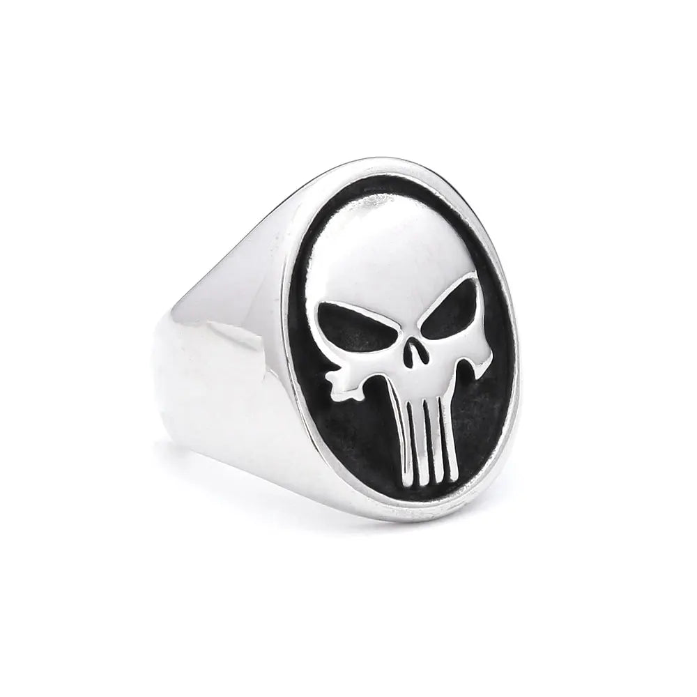 PENDRA Skullforge Gothic 316L Stainless Steel Ring