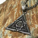 PENDRA Rune Vintage Heart Necklace