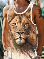 PENDRA Tank Urban Sleeveless Graffiti Printing Tank Top