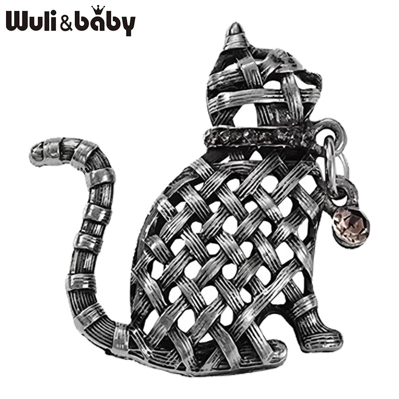 PENDRA Felina2 Cat Brooch